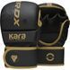 Рукавиці для ММА (Греплінгові рукавички) RDX F6 KARA Matte Golden Plus L/XL GSR-F6MGL-L/XL+ фото 1