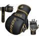 Рукавиці для ММА (Греплінгові рукавички) RDX F6 KARA Matte Golden Plus L/XL GSR-F6MGL-L/XL+ фото 4