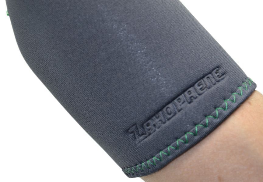 Налокітник MadMax MFA-293 Zahoprene Elbow Support Dark Grey/Green (1шт.) M MFA-293_M фото