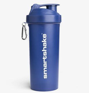 Шейкер спортивний Smartshake Lite 1000ml Glossy-Navy Blue 10611402 фото