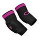 Налокітники спортивні RDX Hosiery Elbow Foam Black/Pink S HYP-EBP-S фото 1