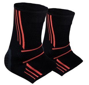 Бандажі на гомілкостоп Power System PS-6022 Ankle Support Evo Black/Orange L (пара) PS_6022_L_Black/Orange фото