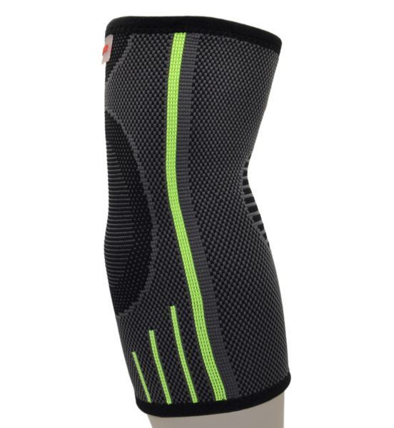 Компресійний налокітник MadMax MFA-283 3D Compressive elbow support Dark grey/Neon green S MFA-283_S фото