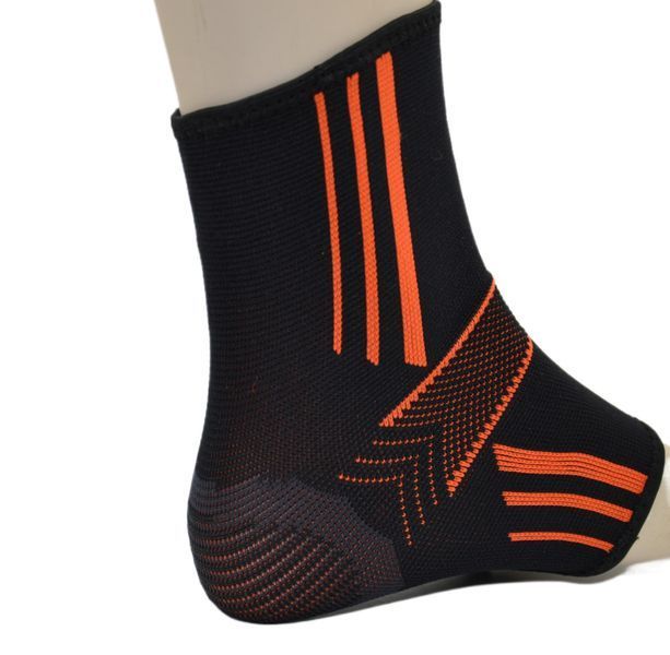 Бандажі на гомілкостоп Power System PS-6022 Ankle Support Evo Black/Orange L (пара) PS_6022_L_Black/Orange фото