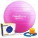 М'яч для фітнесу (фітбол) Power System PS-4012 &Oslash;65 cm PRO Gymball Pink 4012PI-0 фото 1