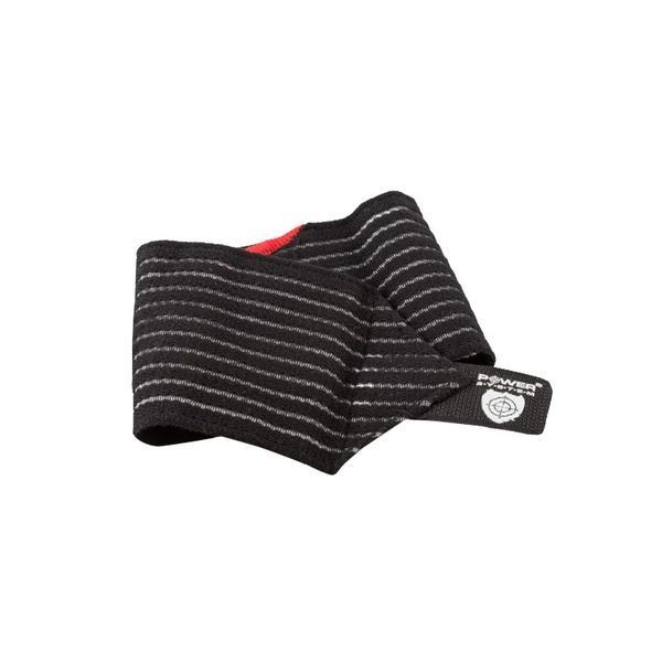 Кистьові бинти Power System PS-6000 Elastic Wrist Support Black/Red (пара) PS-6000_Black фото
