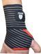 Кистьові бинти Power System PS-6000 Elastic Wrist Support Black/Red (пара) PS-6000_Black фото 4