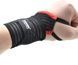 Кистьові бинти Power System PS-6000 Elastic Wrist Support Black/Red (пара) PS-6000_Black фото 9