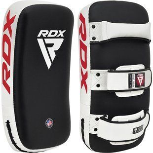 Пади для тайського боксу RDX T1 Curved Thai Kick Pad White (1 шт.) APR-T1W фото