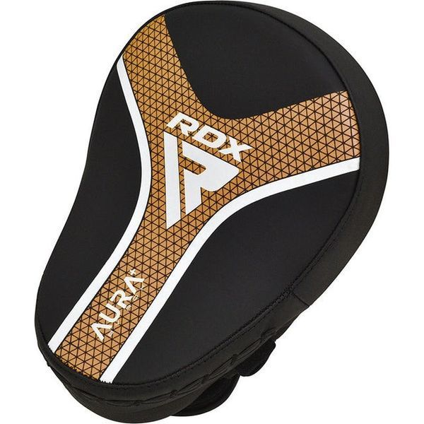 Лапи боксерські RDX FOCUS PAD AURA PLUS T-17 Black Golden FPR-T17BGL+ фото