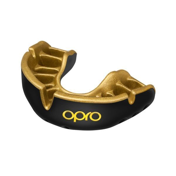 Капа OPRO Gold доросла (вік 11+) Black/Gold (art.102504001) Gold_Bl/Gold фото
