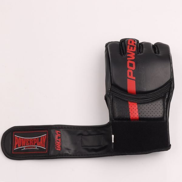 Рукавиці для MMA PowerPlay 3093 Чорні L PP_3093_L_Black фото