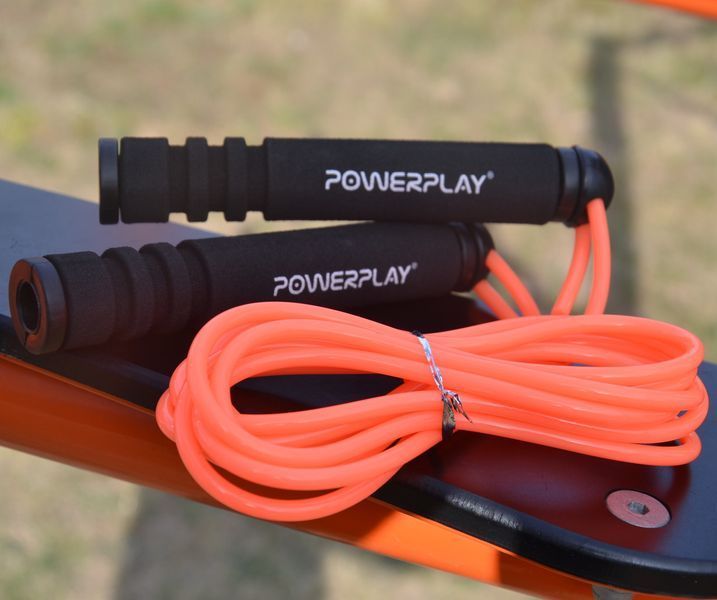 Скакалка PowerPlay 4205 Classic Plus Jump Rope Помаранчева (2,7m.) PP_4205_Orange фото