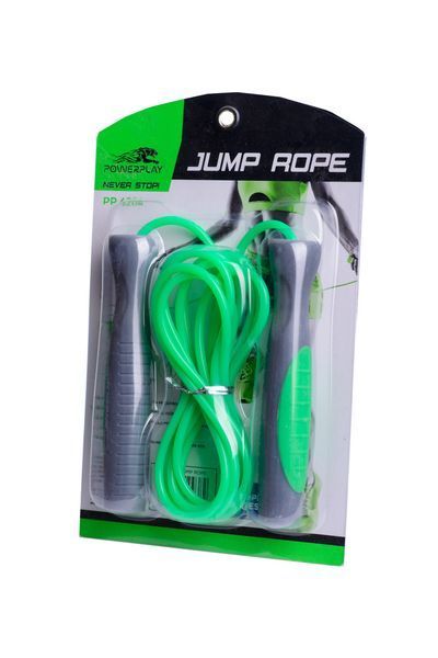 Скакалка PowerPlay 4204 Classic Jump Rope Зелена (2,7m.) PP_4204_Green фото