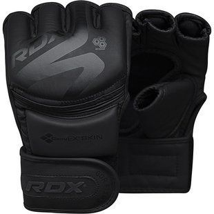 Рукавиці для ММА RDX F15 Noir Matte Black M GGR-F15MB-M фото