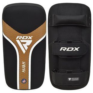 Пади для тайського боксу RDX Arm Pad Aura Plus T-17 Black (1 шт.) APR-T17BGL+ фото