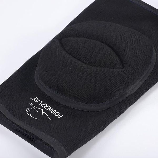 Наколінники PowerPlay PP-8000 Elastic Knee Support (пара) чорні M PP-8000_Black_M фото