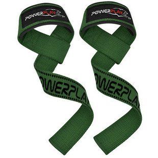 Лямки для тяги PowerPlay 7064 Lifting Gym Straps Зелені PP_7064_Green фото