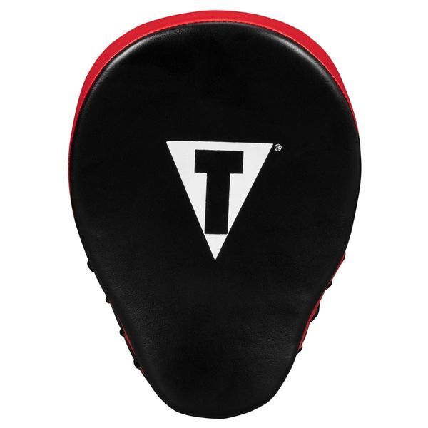 Лапи боксерські TITLE Classic Charge Punch Mitts Black/Red CCHPM фото