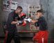 Лапи боксерські TITLE Classic Charge Punch Mitts Black/Red CCHPM фото 5