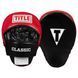 Лапи боксерські TITLE Classic Charge Punch Mitts Black/Red CCHPM фото 1