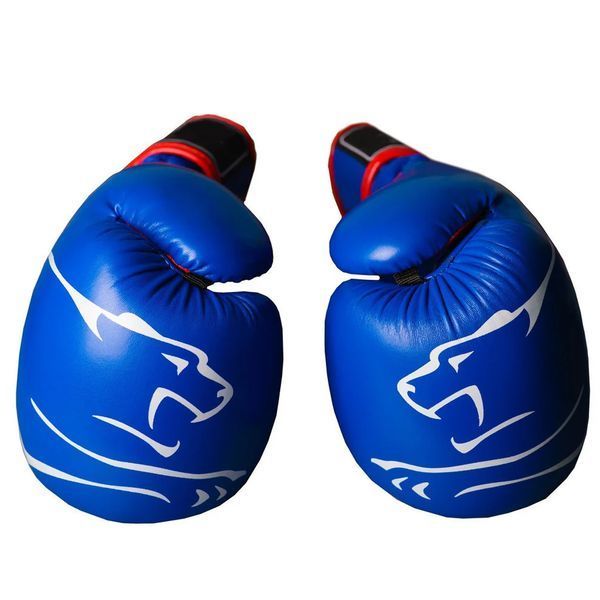 Боксерські рукавиці PowerPlay 3018 Jaguar Сині 12 унцій PP_3018_12oz_Blue фото