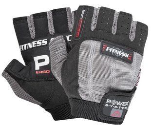 Рукавички для фітнесу Power System PS-2300 Fitness Grey/Black M PS-2300_M_Black-grey фото