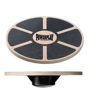 Балансувальна платформа PowerPlay PP_4417 кругла, дерев'яна PP_4417 фото