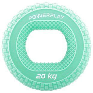 Еспандер кистьовий силіконовий PowerPlay PP-4333 Hand Grip Medium 20 кг. Зелений PP_4333_Green_20kg фото