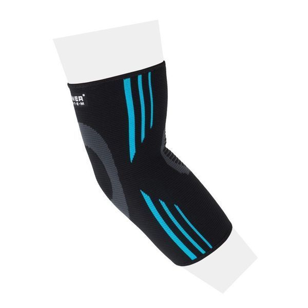 Налокітники Power System PS-6020 Elbow Support Evo Black/Blue (пара) M PS-6020_M_Black-Blue фото