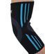 Налокітники Power System PS-6020 Elbow Support Evo Black/Blue (пара) M PS-6020_M_Black-Blue фото 3