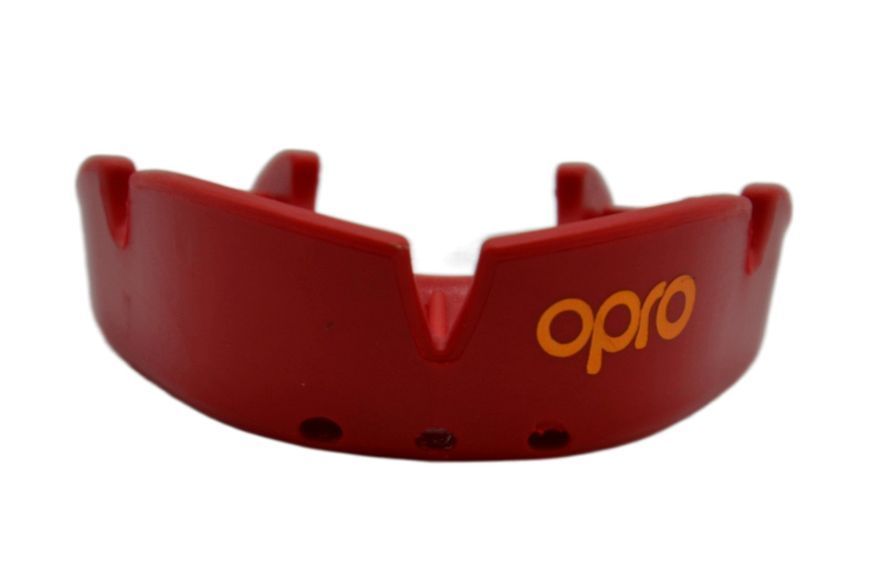 Капа OPRO Bronze дитяча (вік до 10) Red (art.102501003) Bronze_JR_Red фото