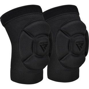Наколінники спортивні RDX Hosiery Knee Foam K5 Black/Black S (пара) HYP-K5BB-S фото