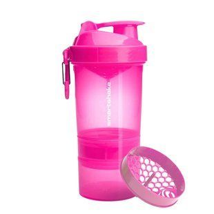 Шейкер спортивний SmartShake Original2GO 600ml Neon Pink 10560502 фото