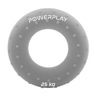 Еспандер кистьовий силіконовий PowerPlay PP-4338 Hand Grip Large 25 кг. Сірий PP_4338_Grey_25kg фото