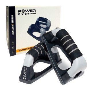 Упори для віджимань Power System PS-4022 Push UpBars Pro (Прямі) PS-4022_Black-Grey фото