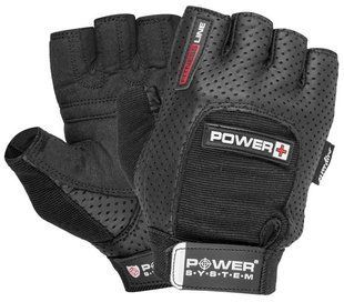 Рукавички для фітнесу Power System PS-2500 Power Plus Black M PS-2500_M_Black фото