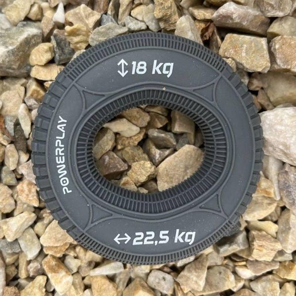 Еспандер кистьовий силіконовий PowerPlay PP-4330 Hand Grip Loops Medium 18-22,5 кг. Сірий PP_4330_Grey_(18-22.5kg) фото