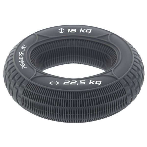 Еспандер кистьовий силіконовий PowerPlay PP-4330 Hand Grip Loops Medium 18-22,5 кг. Сірий PP_4330_Grey_(18-22.5kg) фото
