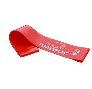 Резинка для фітнесу PowerPlay 4114 Mini Power Band 1.2мм. Heavy Червона (11 кг) PP_4114_Red_Heavy фото