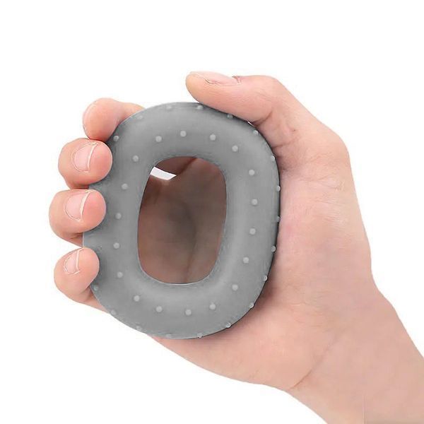 Еспандер кистьовий силіконовий PowerPlay PP-4337 Hand Grip Large 25 кг. Сірий PP_4337_Grey_25kg фото