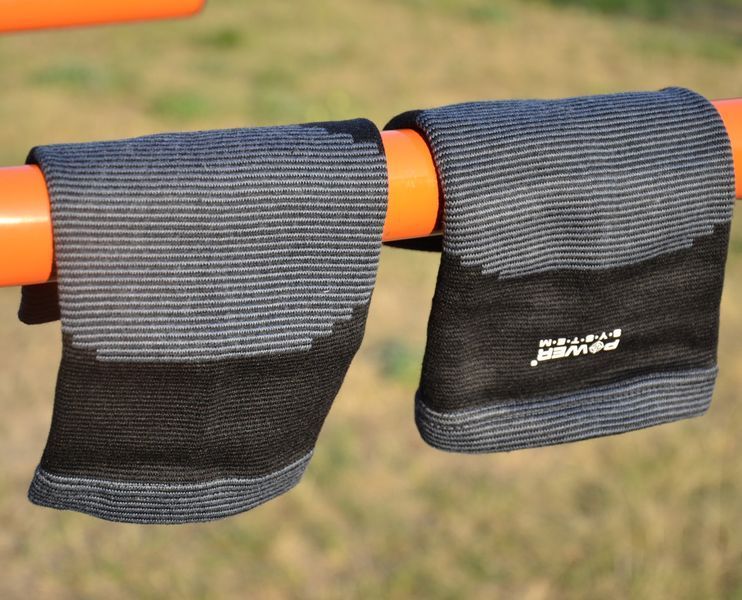 Наколінники Power System PS-6002 Knee Support Black/Grey (пара) M PS-6002_M_Black фото