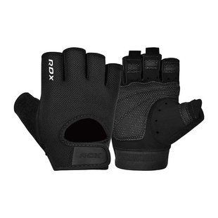 Рукавички для фітнесу RDX T1 Black L WGA-T1B-L фото
