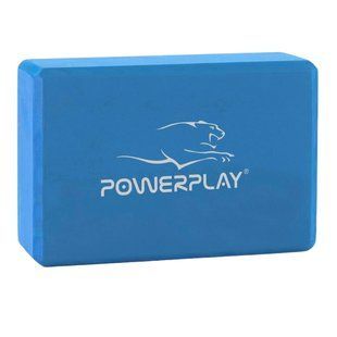 Блок для йоги PowerPlay 4006 Yoga Brick Синій PP_4006_Blue_Yoga_Brick фото