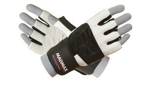 Рукавички для фітнесу MadMax MFG-269 Professional White M MFG-269-White_M фото