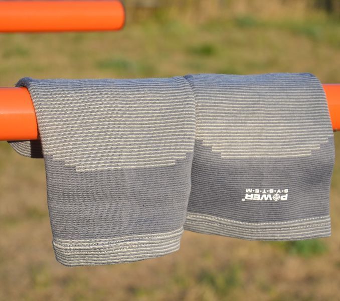 Наколінники Power System PS-6002 Knee Support Grey (пара) M PS-6002_M_Grey фото