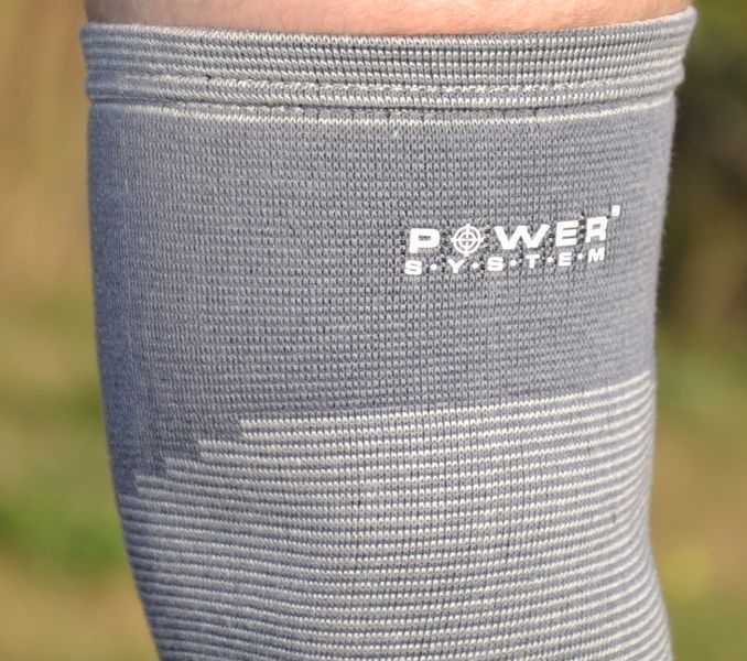 Наколінники Power System PS-6002 Knee Support Grey (пара) L PS-6002_L_Grey фото