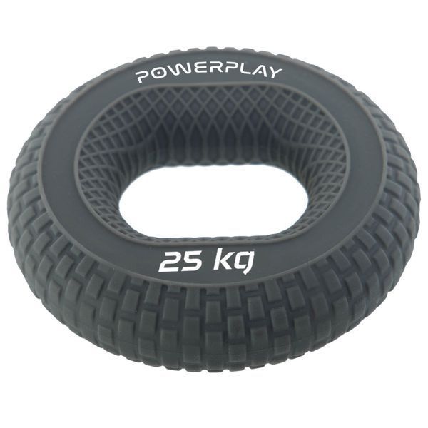 Еспандер кистьовий силіконовий PowerPlay PP-4333 Hand Grip Large 25 кг. Сірий PP_4333_Grey_25kg фото