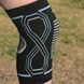Наколінники спортивні PowerPlay PP-4099 Knee Support Чорно/Сині S/M (пара) PP_4099_S/M_Bl/Blue фото 5