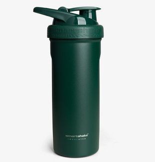 Шейкер спортивний SmartShake металевий Insulated Steel 750ml Racing green 11157101 фото
